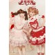 Mademoiselle Pearl Strawberry Cutsew Cardigan Blouses Skirt JSKs and OPs(Reservation/Full Payment Without Shipping)